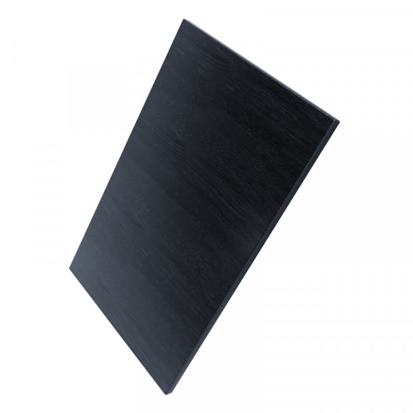Столешница деревянная для стола, цвет черного оникса, 70х40х4 см