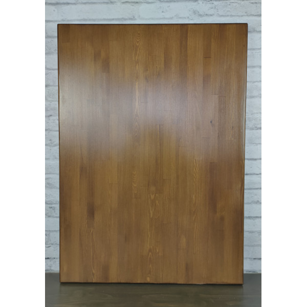Столешница деревянная для стола, 120x75х4 см, цвет тёмный дуб
