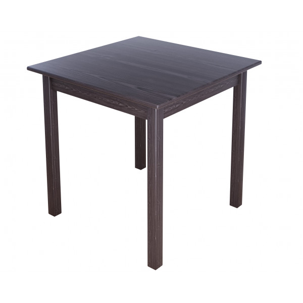 Стол кухонный Классика квадратный со столешницей и ножками цвета венге, 20 мм, 60х60х75 см